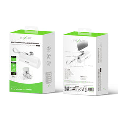 Rixus RXPB Mini Click-On Powerbank USB-C