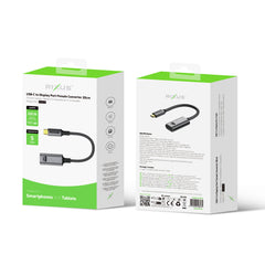 Rixus RXHU18 USB-C auf Display Port Buchse Konverter