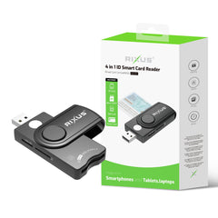 Rixus RXCR31 4-in-1 Smartcard-Leser