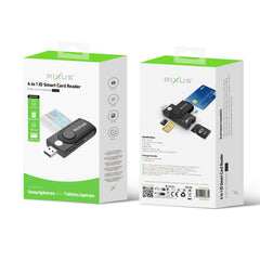 Rixus RXCR31 4-in-1 Smartcard-Leser