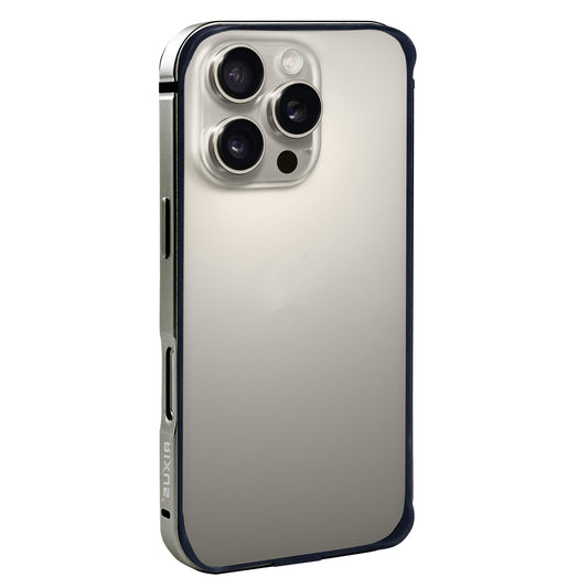 Rixus Crash Guard Case For Apple iPhone 16 Pro Max Natural Titanium
