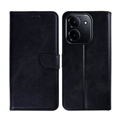 Rixus Bookcase für Xiaomi Redmi 15C Schwarz