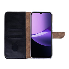 Rixus Bookcase für Xiaomi Redmi 15C Schwarz