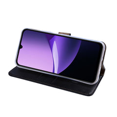 Rixus Bookcase für Xiaomi Redmi 15C Schwarz