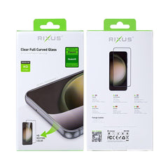 Rixus Clear HD Full Curved Edge Tempered Glass für Xiaomi Redmi 15
