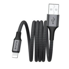 Rixus RXUC66AL Magnetisches Ladekabel USB-A auf Lightning 100cm 10W