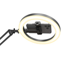Rixus RXLG30 Ringlicht mit Schreibtischhalterung 10 Zoll
