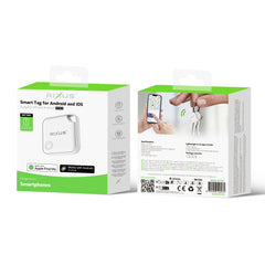 Rixus RXTG02 Smart Tag für Android und iOS Weiß