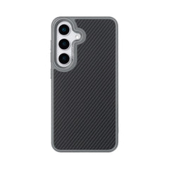 Rixus Mag Carbon mit MagSafe-Kompatibilität für Samsung Galaxy S26 Titangrau