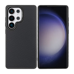 Rixus Mag Carbon MagSafe-kompatibel für Samsung Galaxy S26 Ultra Schwarz