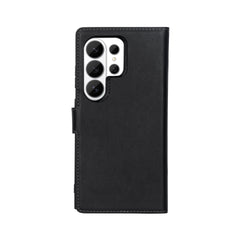 Rixus Duo Magnetisches abnehmbares Portemonnaie für Samsung Galaxy S26 Ultra Schwarz