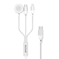 Rixus RXUC33 3-in-1 Uhren- und Handy-Ladekabel 1,2 m 60 W