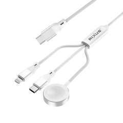 Rixus RXUC33 3-in-1 Uhren- und Handy-Ladekabel 1,2 m 60 W