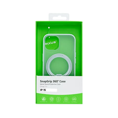 Rixus SnapGrip 360 Hülle für Apple iPhone 15