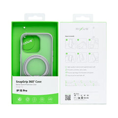 Rixus SnapGrip 360 Hülle für Apple iPhone 15 Pro