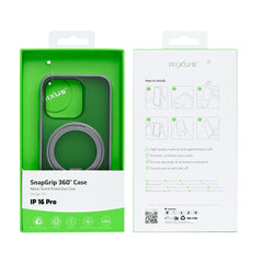 Rixus SnapGrip 360 Hülle für Apple iPhone 16 Pro
