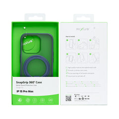 Rixus SnapGrip 360 Hülle für Apple iPhone 15 Pro Max