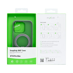 Rixus SnapGrip 360 Hülle für Apple iPhone 15 Pro Max