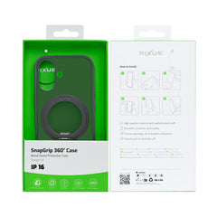 Rixus SnapGrip 360 Hülle für Apple iPhone 16