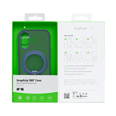 Rixus SnapGrip 360 Hülle für Apple iPhone 16