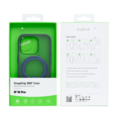 Rixus SnapGrip 360 Hülle für Apple iPhone 16 Pro