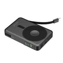 Rixus RXPB77A MagSafe kompatible Powerbank 10000 mAh 35W Schwarz
