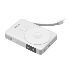 Rixus RXPB77B MagSafe-kompatible Powerbank 10000 mAh 35W Weiß