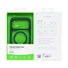 Rixus Crystal Amber Case für Apple iPhone 17 Pro