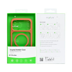 Rixus Crystal Amber Hülle für Apple iPhone 17 Pro Max