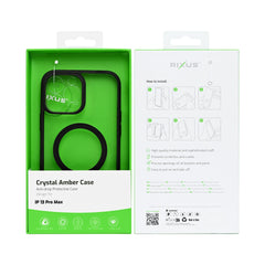 Rixus Crystal Amber Hülle für Apple iPhone 13 Pro Max