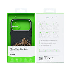 Rixus Alpine Ultra-Slim Case mit MagSafe Kompatibilität RXD082 für Apple iPhone 17 Pro