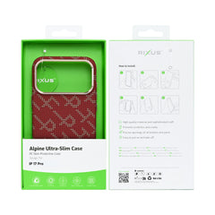Rixus Alpine Ultraflaches Case mit MagSafe-Kompatibilität RXA093 für Apple iPhone 17 Pro