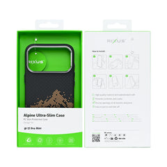 Rixus Alpine Ultra-Slim Case mit MagSafe-Kompatibilität RXD082 für Apple iPhone 17 Pro Max