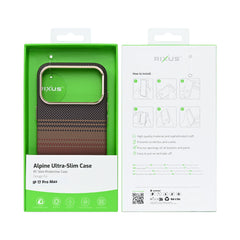 Rixus Alpine Ultra-Slim Hülle mit MagSafe Kompatibilität RXA130 für Apple iPhone 17 Pro Max