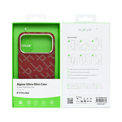 Rixus Alpine Ultraflaches Case mit MagSafe Kompatibilität RXA093 für Apple iPhone 17 Pro Max