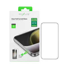 Rixus Clear HD Full Curved Edge Tempered Glass für Samsung Galaxy A27