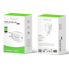 Rixus RXHC01D Ladegerät mit USB-C 20W (Thekendisplay 02)