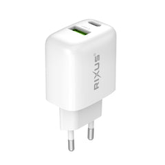 Rixus RXHC02D Ladegerät mit USB-C/A 25W (Thekendisplay 02)