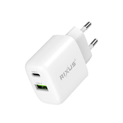 Rixus RXHC02D Ladegerät mit USB-C/A 25W (Thekendisplay 02)