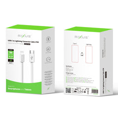 Rixus RXUC15LD USB-C-auf-Lightning-Kabel 27 W (Thekendisplay 02)