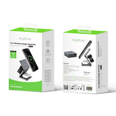 Rixus RXWC01 3-in-1 kabellose Ladestation 25W