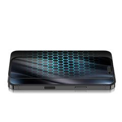 Rixus Privacy Full Curved Edge Tempered Glass für Apple iPhone 18 Pro (10 Stück)