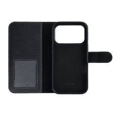 Rixus Duo Magnetisches abnehmbares Wallet für Apple iPhone 17 Pro, 18 Pro Schwarz