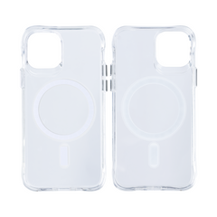 Rixus For iPhone 12 Mini Crystal Clear Anti-shock TPU With MagSafe