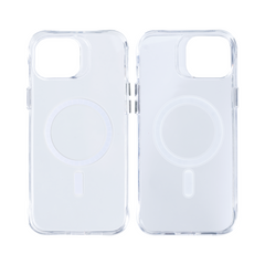 Rixus For iPhone 13 Mini Crystal Clear Anti-shock TPU With MagSafe