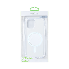 Rixus Anti-Burst Case With MagSafe Compatible For Apple iPhone 11