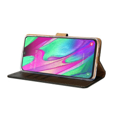 Rixus Handyhülle für Samsung Galaxy A40 Schwarz