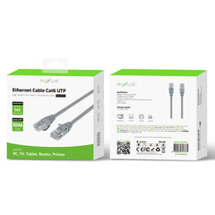 Rixus RXUTP10 Ethernet-Kabel Cat 6 UTP 10 Meter