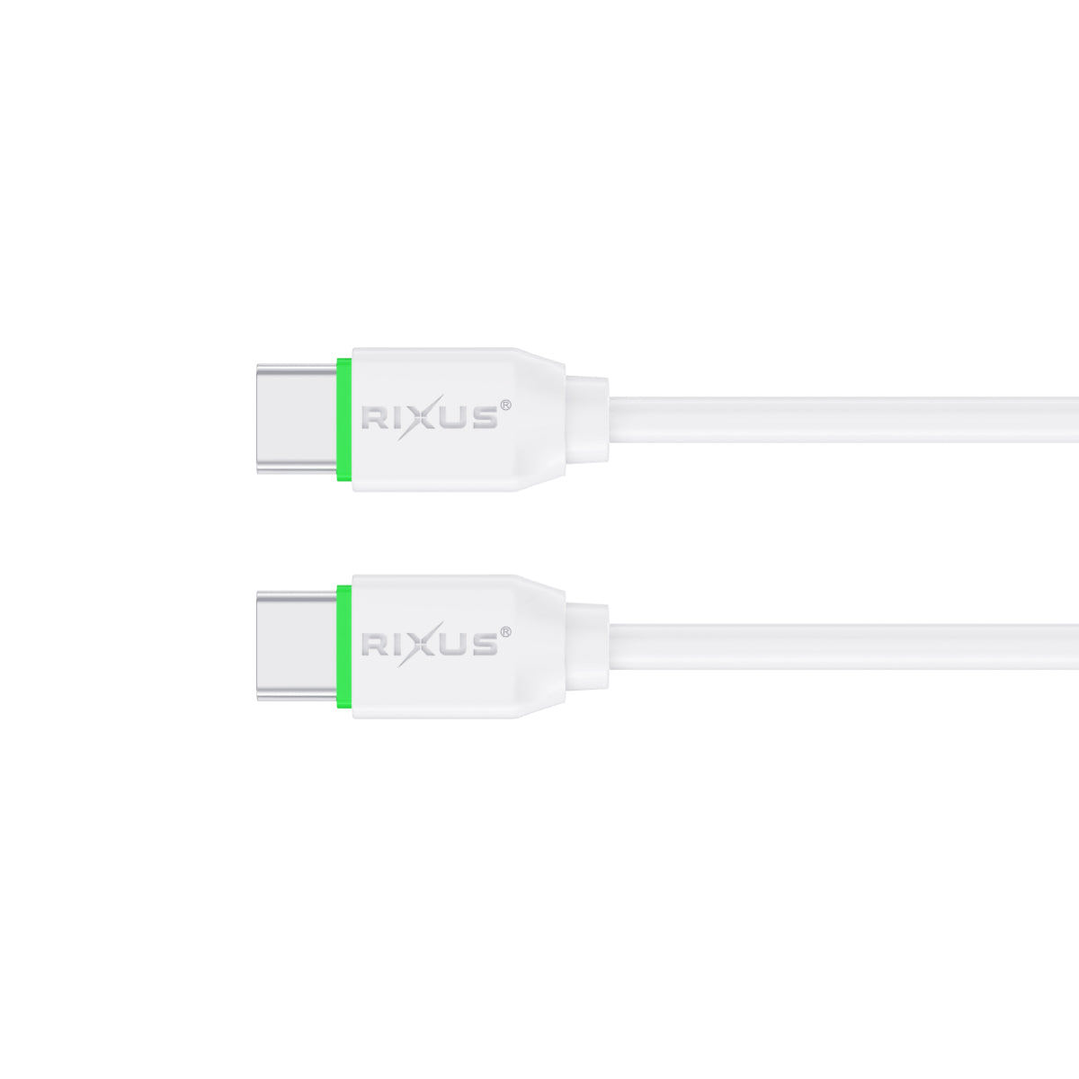 Rixus RXUC18C Fast Charging USB-C To USB-C Cable