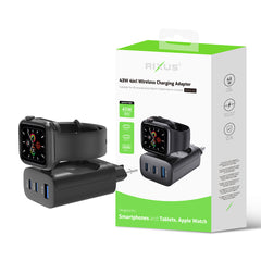 Rixus RXHC40 Ladeblock für iWatch, iPhone, Airpods